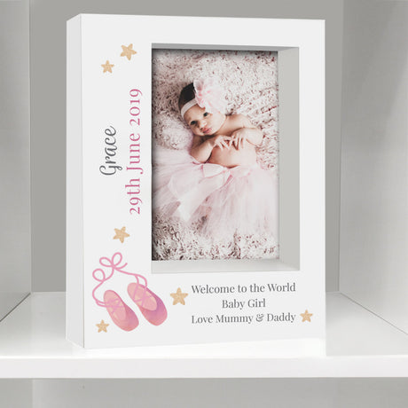 Ballerina - Personalised Photo Frame - Personalised Memento Company - Junior Bambinos