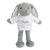 Bunny Rabbit Soft Teddy - Grey Named T Shirt - Personalised
