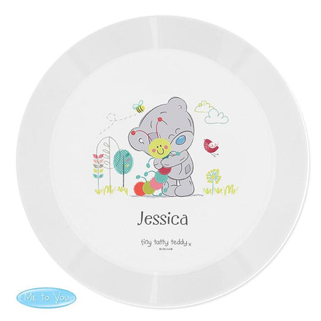 Tiny Tatty Cuddle Bug - Personalised Plate - Personalised Memento Company - Junior Bambinos