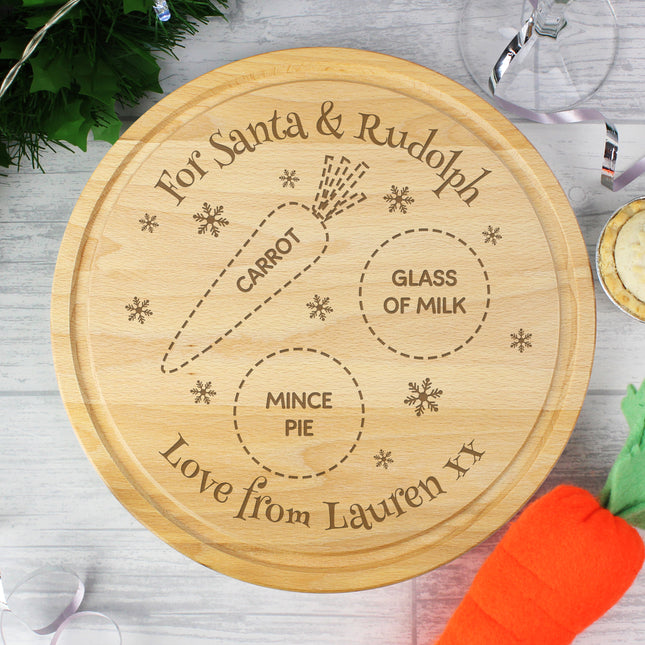 Christmas Eve - Santa Treats Board - Personalised Memento Company - Junior Bambinos