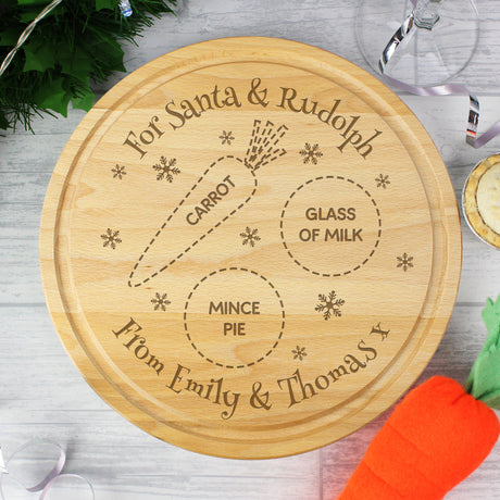 Christmas Eve - Santa Treats Board - Personalised Memento Company - Junior Bambinos
