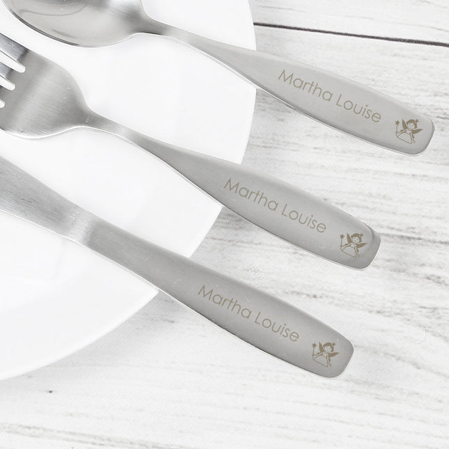 Personalised Fairy Cutlery Set - Personalised Memento Company - Junior Bambinos