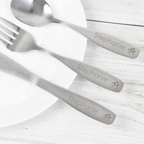 Personalised Fairy Cutlery Set - Personalised Memento Company - Junior Bambinos