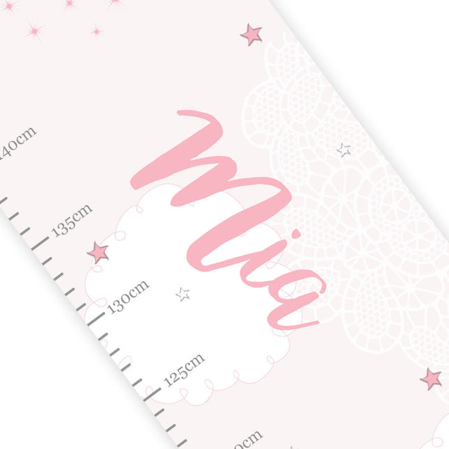 Personalised Princess Fairy Height Chart - Personalised Memento Company - Junior Bambinos