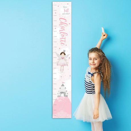 Personalised Princess Fairy Height Chart - Personalised Memento Company - Junior Bambinos