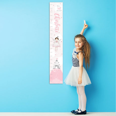 Personalised Princess Fairy Height Chart - Personalised Memento Company - Junior Bambinos