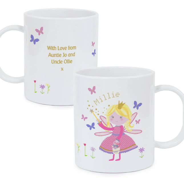Fairy Garden Plastic Mug - Personalised Memento Company - Junior Bambinos