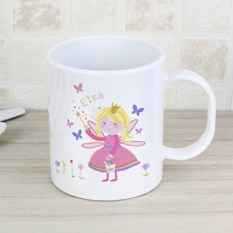 Fairy Garden Plastic Mug - Personalised Memento Company - Junior Bambinos