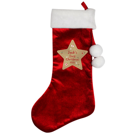 Personalised - My 1st Christmas Stocking - Personalised Memento Company - Junior Bambinos