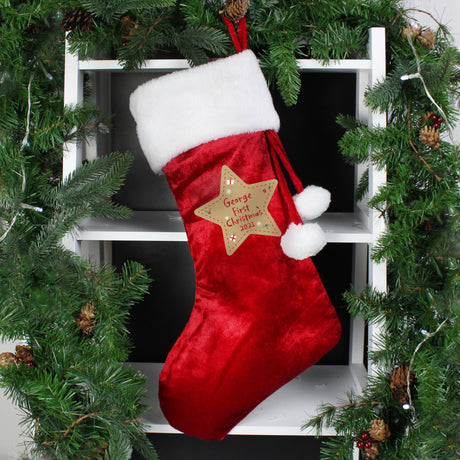 Personalised - My 1st Christmas Stocking - Personalised Memento Company - Junior Bambinos