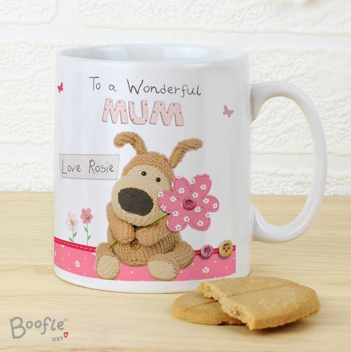 Boofle - Personalised Flowers Mug - Junior Bambinos