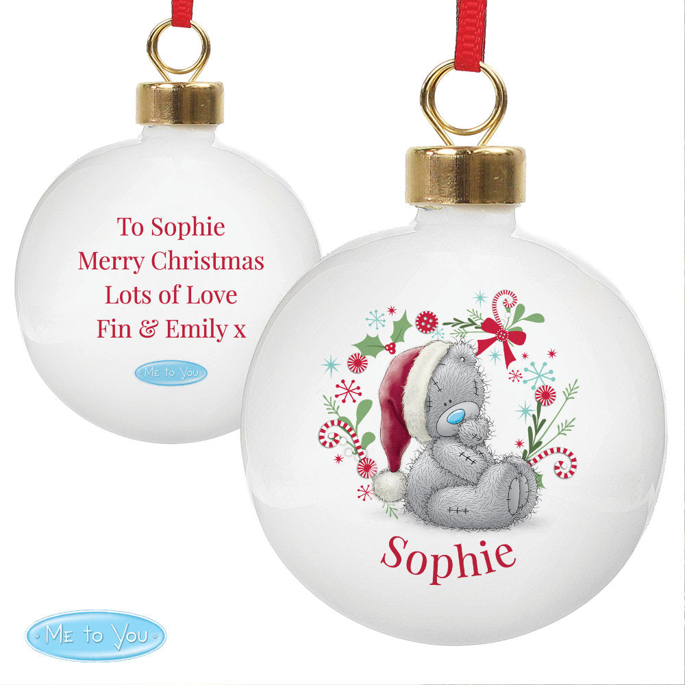 Me to You - Personalised Christmas Bauble - Personalised Memento Company - Junior Bambinos