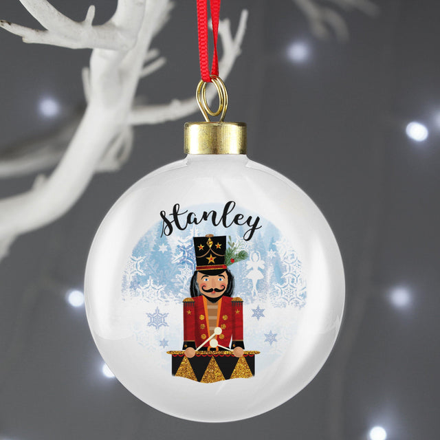 Personalised Nutcracker Bauble - Junior Bambinos