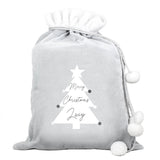 Personalised Santa Sack - Christmas Tree - Personalised Memento Company - Junior Bambinos