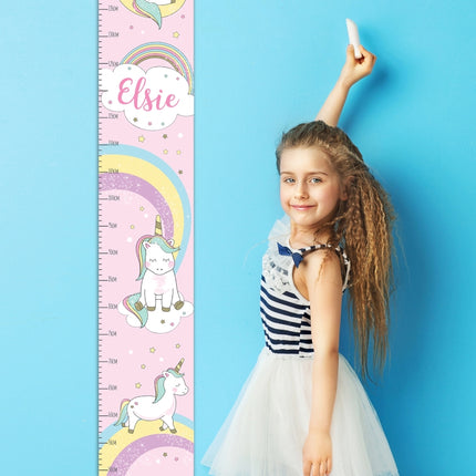 Personalised Unicorn Height Chart - Personalised Memento Company - Junior Bambinos