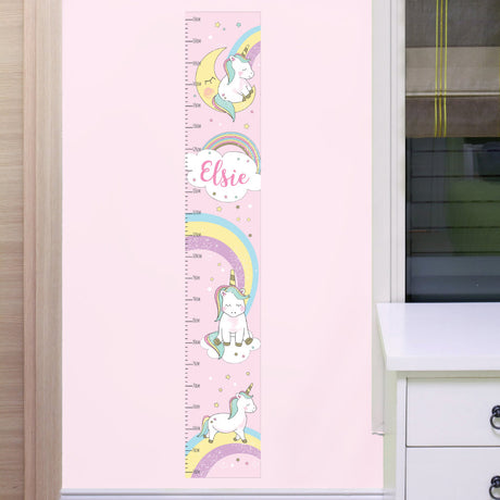 Personalised Unicorn Height Chart - Personalised Memento Company - Junior Bambinos