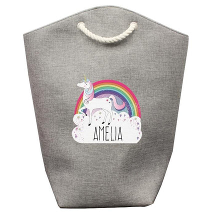 Personalised Unicorn Storage Bag - Personalised Memento Company - Junior Bambinos