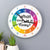 What time is it? - Personalised Wall Clock - Junior Bambinos