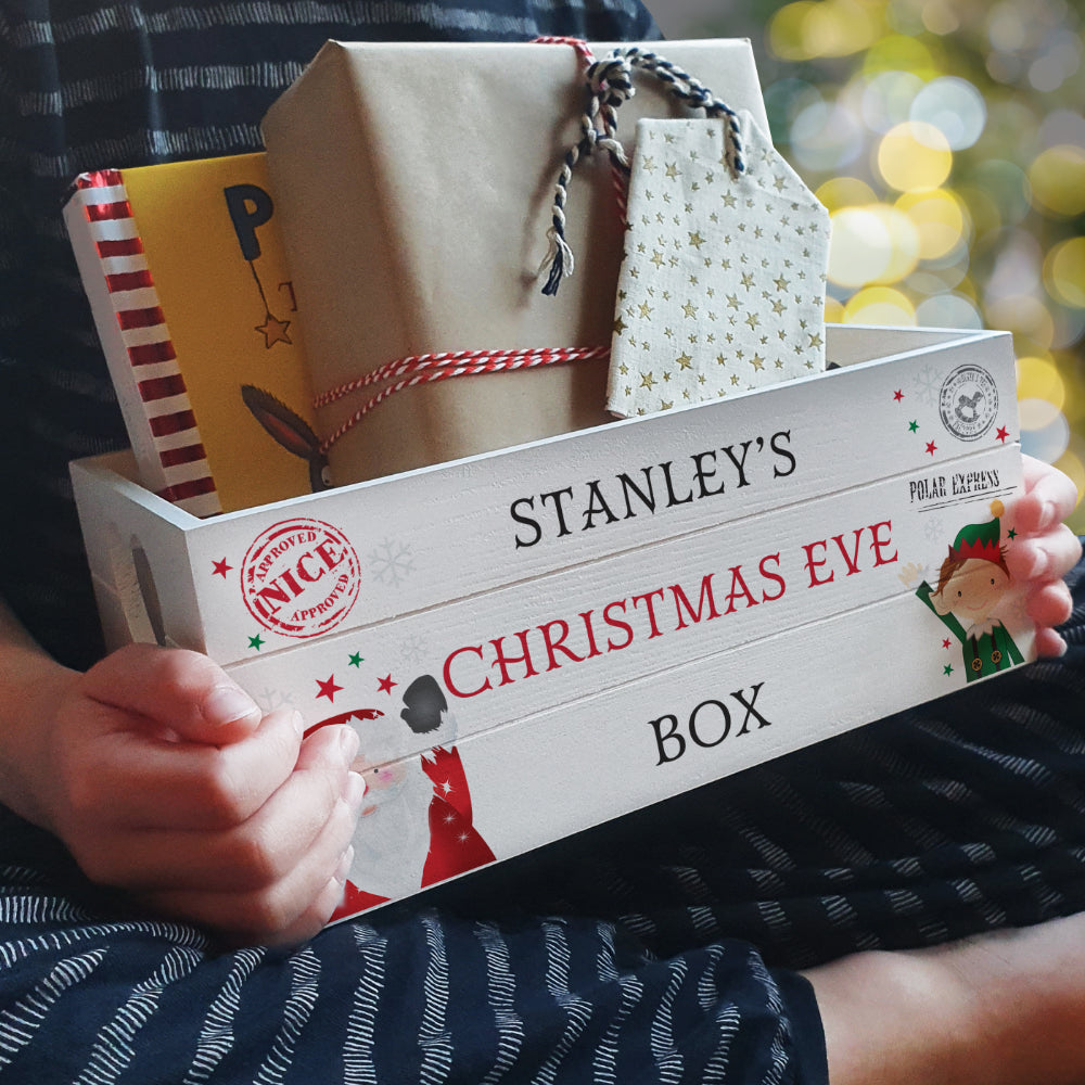 Christmas Eve Box Crate - Personalised