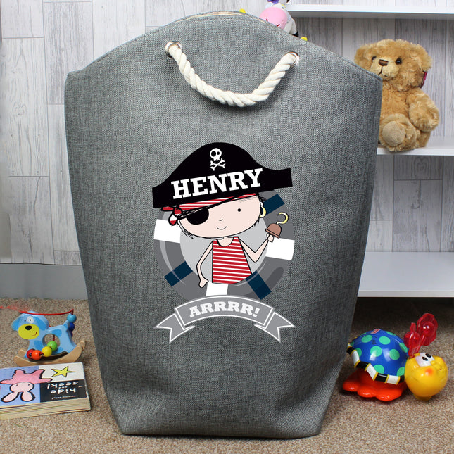 Pirate Storage Bag - Personalised - Personalised Memento Company - Junior Bambinos