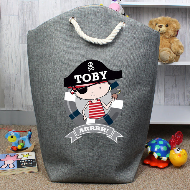 Pirate Storage Bag - Personalised - Personalised Memento Company - Junior Bambinos