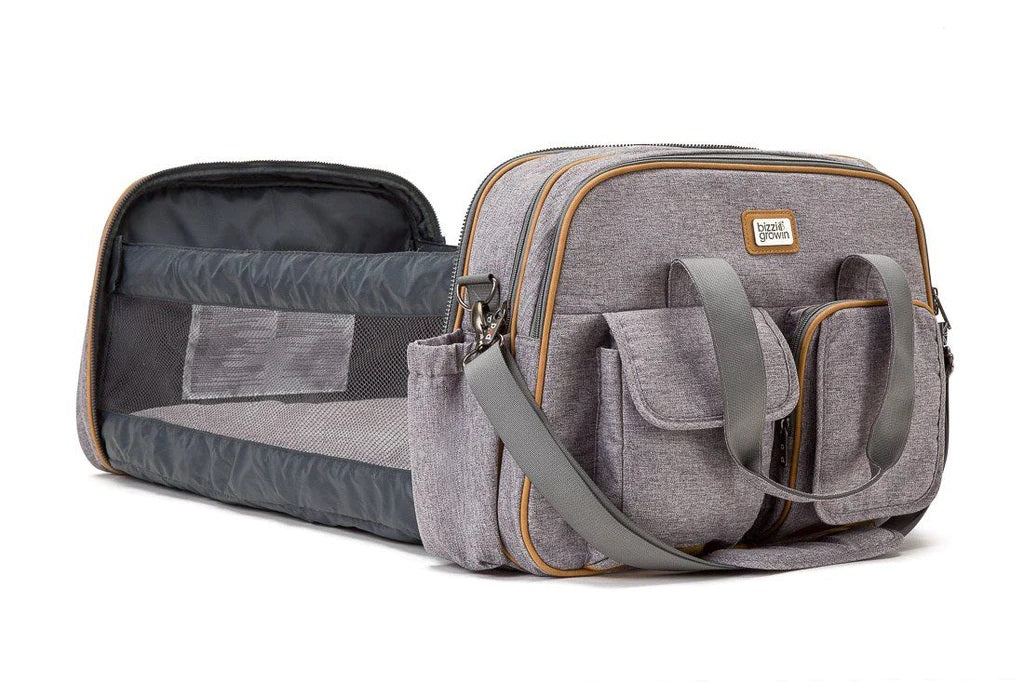 Pod ® Changing Bag & Travel Crib - Windsor Grey
