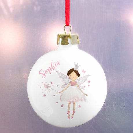 Personalised Fairy Bauble - Personalised Memento Company - Junior Bambinos