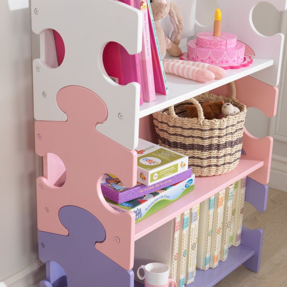 Puzzle Bookshelf - Pastel