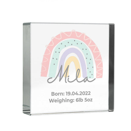 Rainbow - Personalised Crystal Token