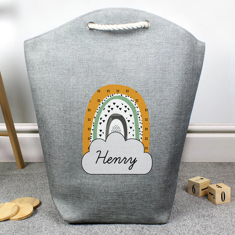 Rainbow Storage Bag - Personalised - Personalised Memento Company - Junior Bambinos