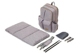 RucPod® Changing BackPack & Travel Crib - Windsor Grey