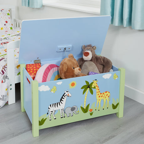 Safari Toy Box - Liberty House Toys - Junior Bambinos