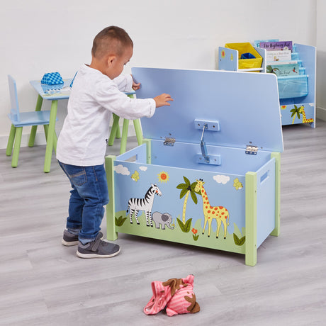 Safari Toy Box - Liberty House Toys - Junior Bambinos