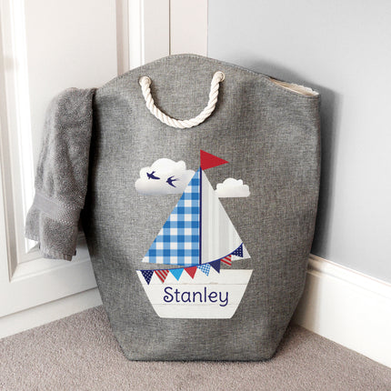 Sailboat Storage Bag - Personalised - Personalised Memento Company - Junior Bambinos