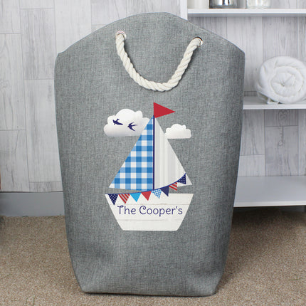 Sailboat Storage Bag - Personalised - Personalised Memento Company - Junior Bambinos