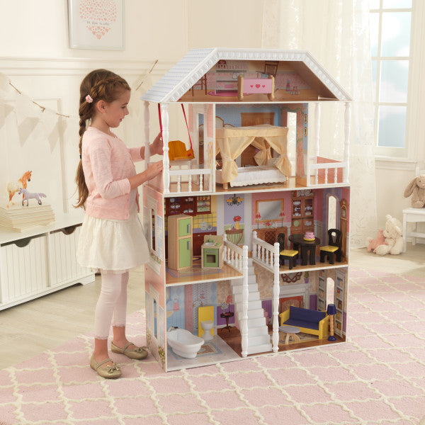 Savannah Dollhouse with Furniture - KidKraft - Junior Bambinos