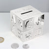 Silver Money Box - ABC - Personalised