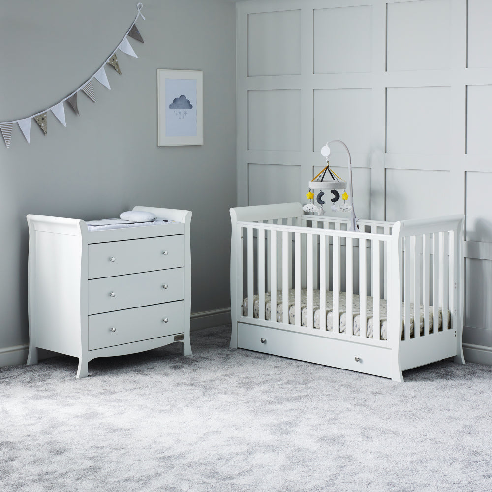 Snowdon Mini 2pc Nursery Furniture Set - Ickle Bubba - Junior Bambinos