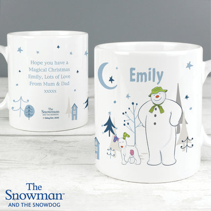 The Snowman and the Snowdog Mug - Personalised - Personalised Memento Company - Junior Bambinos