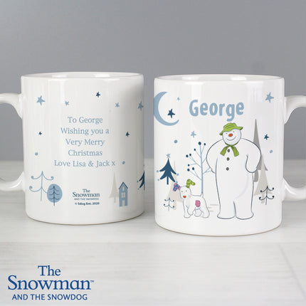 The Snowman and the Snowdog Mug - Personalised - Personalised Memento Company - Junior Bambinos