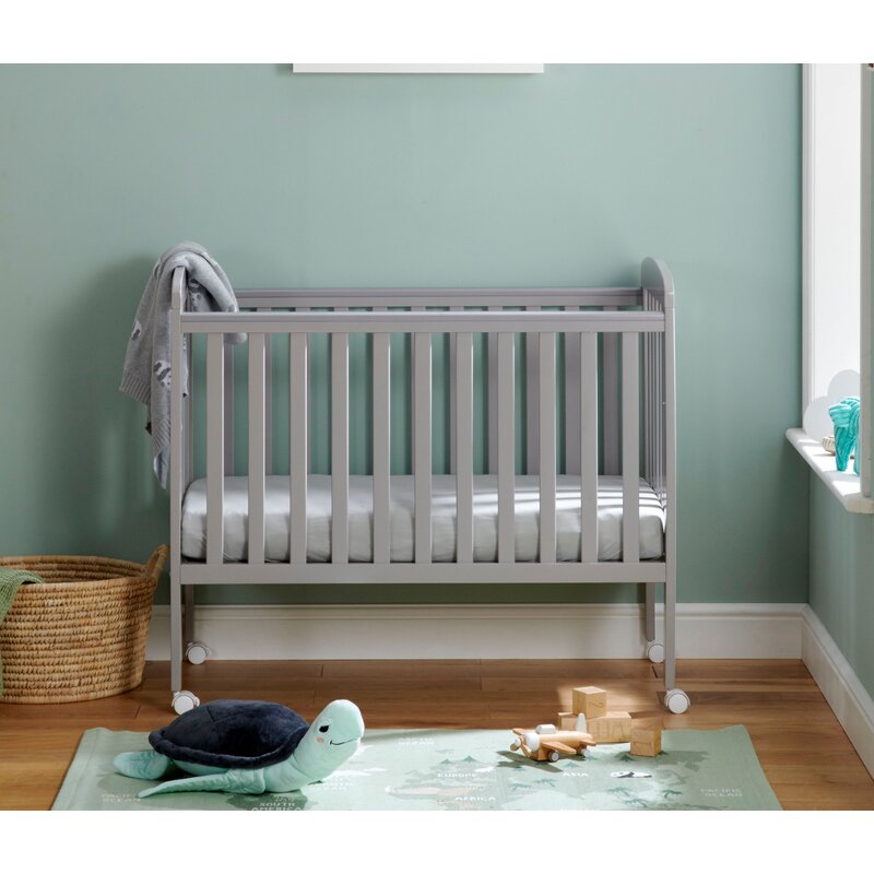 Space saving sale baby crib