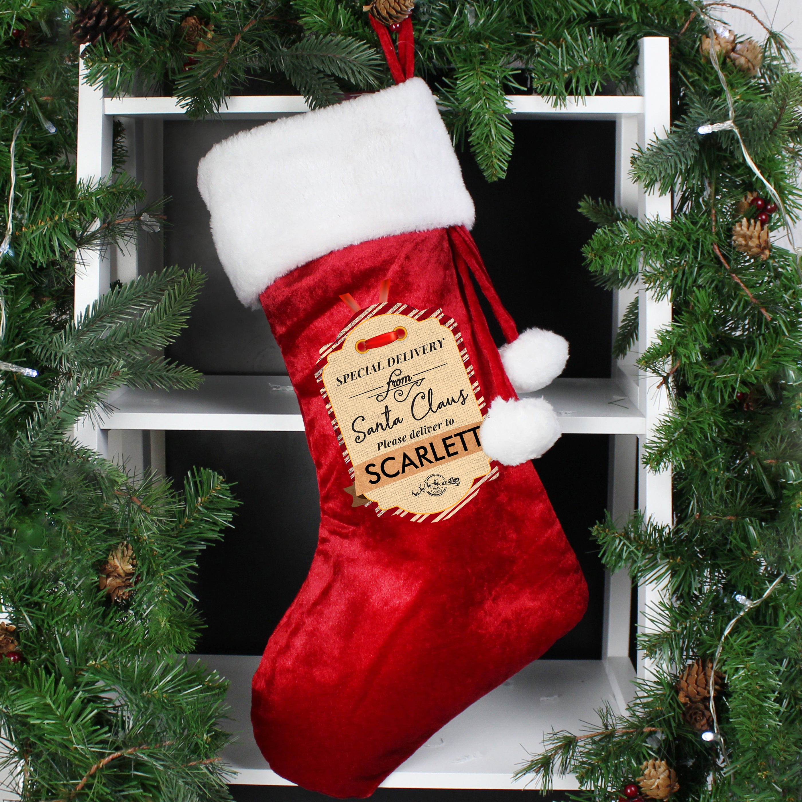 Special Delivery - Personalised Christmas Stocking - Personalised Memento Company - Junior Bambinos