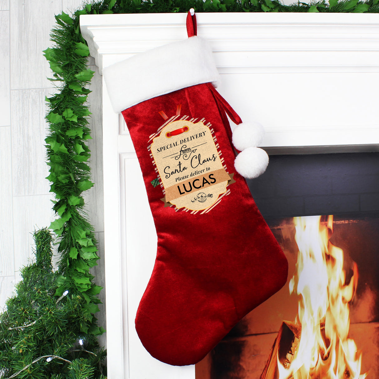 Special Delivery - Personalised Christmas Stocking - Personalised Memento Company - Junior Bambinos