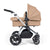 Stomp Luxe - All in one i-Size Travel System - Desert with Silver Chassis