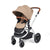 Stomp Luxe - All in one i-Size Travel System - Desert with Silver Chassis