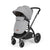 Stomp Luxe - All in one i-Size Travel System - Pearl Grey with Black Chassis