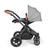 Stomp Luxe 2 in 1 Pushchair - Pearl Grey with Black Chassis