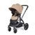 Stomp Luxe 2 in 1 Pushchair - Desert with Black Chassis