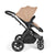 Stomp Luxe 2 in 1 Pushchair - Desert with Black Chassis