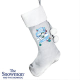 The Snowman & The Snowdog Luxury Personalised Christmas Stocking - Personalised Memento Company - Junior Bambinos